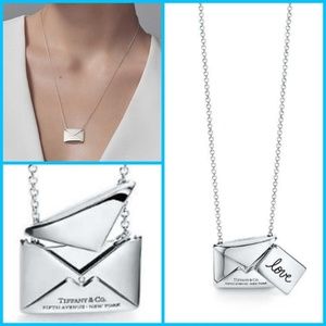Tiffany Love Letter Necklace